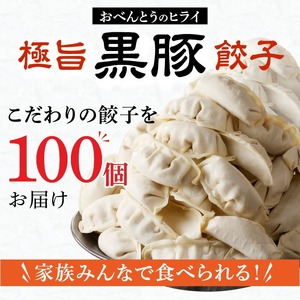 極旨黒豚餃子_極旨黒豚餃子 （23g×20 個）×5 袋 餃子 100個 三桃食品 おべんとうのヒライ 鹿児島県産 黒豚 肉 豚肉 国産 極旨 黒豚餃子 食品 食べ物 おかず おつまみ 水餃子 揚げ餃子 冷凍 簡単調理 カリカリ もっちり 福岡 久留米 お取り寄せ お取り寄せグルメ 送料無料 〔Cx221〕