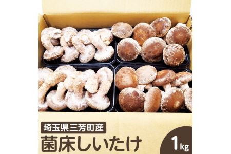 菌床しいたけ　1kg※離島への配送不可 FAA-148