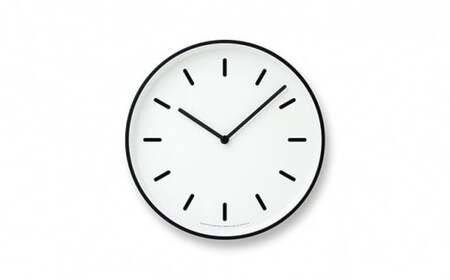 MONO Clock / ホワイト（LC10-20B WH） 工芸品 装飾品 民芸品 時計 壁掛け時計 伝統技術 インテリア おしゃれ 奈良雄一 シンプル モダン  FAD-0903