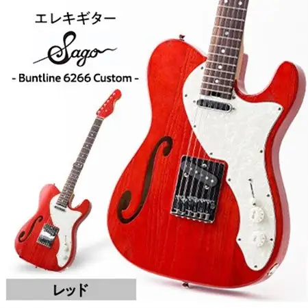 【エレキギター】Sago concept Model Buntline 6266 Red【1302067】