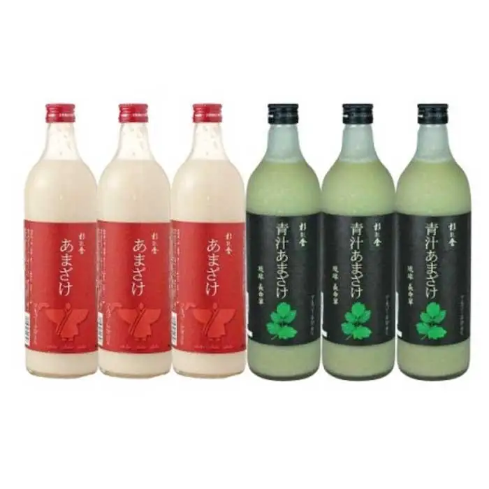 福岡市の酒蔵 杉能舎あまざけセット ノンアルコール | 福岡県 福岡市 福岡 九州 返礼品 納税 甘酒 あまざけ 飲み比べセット 飲み比べ 青汁 詰め合わせ 飲み物 ドリンク アルコールフリー お取り寄せ 特産品 飲料 セット