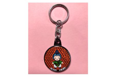 みづまろくん【1】キーホルダー　1個 ／ ご当地キャラクター ご当地 キャラ マスコットキャラクター マスコット ゆるキャラ キャラクターグッズ オリジナル 応援 地域応援 かわいい 可愛い 癒し 癒やし みづまろくん 大阪府 No.075
