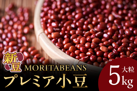 MORITABEANS プレミア小豆 5kg 新豆 2024年産 採れたて 収穫したての小豆をお届けします【 あんこ つぶあん こしあん 豆 あずき 十勝産小豆 A-Netファーム十勝 プレミアム 大粒 豆類 和菓子 タンニン ポリフェノール プレミア小豆 料理 お菓子 製菓 十勝産 北海道 北海道産 国産 十勝 スイーツ ぜんざい おしるこ おはぎ 草餅 もち おもち 餅 甘納豆 きんつば 羊羹 大福 どら焼き 最中 あんみつ 渋み少なめ おすすめ 人気 ランキング ふるさと納税 お取り寄せ 】_S001-0003