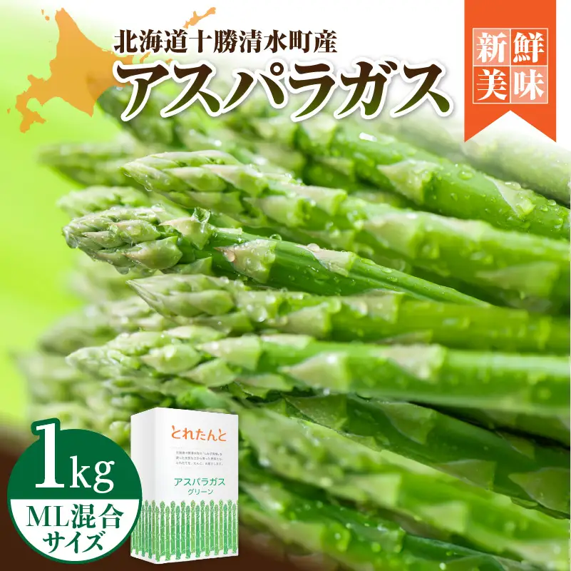 《令和8年産》産地直送アスパラ L・2L混合 1kg アスパラガス _S021-0010