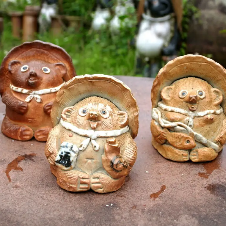 大登り窯で焼く 陶芸手ひねり狸作り体験ペアチケット