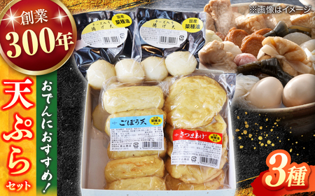 天ぷら 天ぷらセット 島根県松江市/有限会社青山商店[ALAA001] 天ぷら 天ぷら