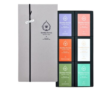 Sunday Savon「水入りせっけん」香り6種セット
