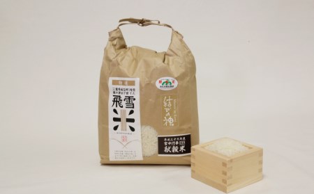 お米 数量限定 飛雪米 結びの神 2kg 【hsj001B】