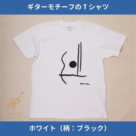 ギターストラップ専門店708worksオリジナルTシャツ/ヘビーオンス【ホワイトBK:XSサイズ】【1329736】
