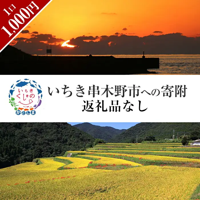 返礼品無し寄附（1,000円分）【Z-001】