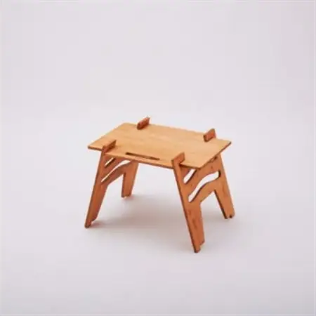 THE BARA +BARAパネルテーブル 小サイズ カラー:メープル_雑貨・日用品 アウトドア用品 スポーツ・アウトドア用品 _【1326096】