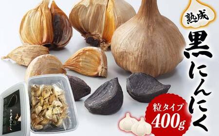 熟成 黒にんにく 粒タイプ(400g) にんにく ニンニク ガーリック 粒 食品 琴平産 名産 四国 F5J-920