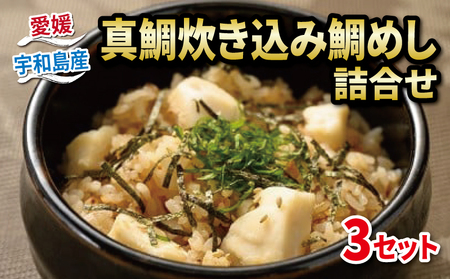 炊き込み ご飯 鯛めし3セット 辻水産 ご飯 D012-062003