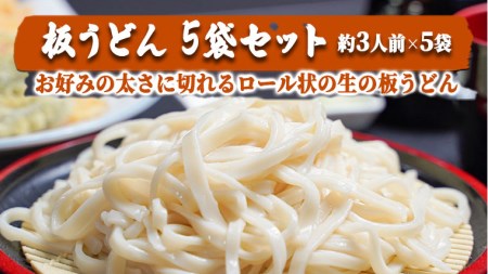 うどん 板うどん 5袋セット 200g×2