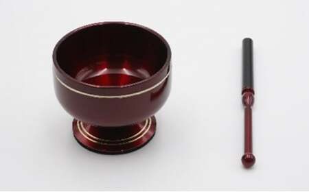 【高岡銅器】末広りん ワイン おりん りん台 一体 モダン 仏具 インテリア  FAD-0967