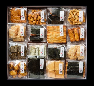 あられ 小袋 16種類 詰合せ「ふる里」《保津川あられ本舗》