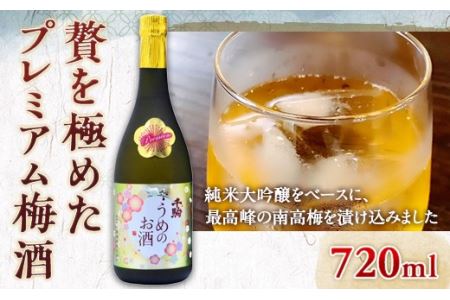 贅を極めたプレミアム梅酒 720ml  酒 お酒 千駒酒造 ギフト 贈り物 F21R-552