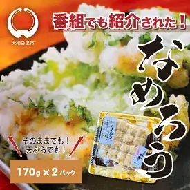 ＜なめろう＞あじのたたき 九十九里の浜のおばちゃん料理！ 170g×2個パック 