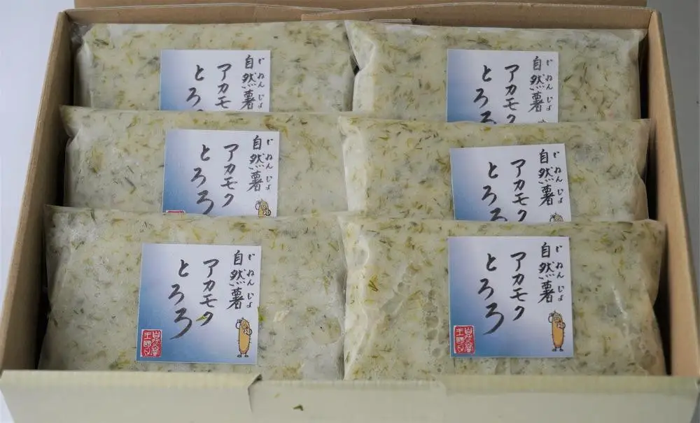 福岡市で作った「自然薯アカモクとろろ」箱入セット | 福岡県 福岡市 福岡 九州 返礼品 納税 お取り寄せグルメ 取り寄せ グルメ 食品 お取り寄せ 自然薯 とろろ アカモク ご当地グルメ アカモクとろろ 特産品 おいしい 美味しい 食べ物