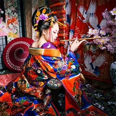 本格古典風花魁体験(1名様分)_旅行券・チケット  体験チケット _【1087109】