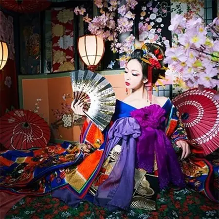本格古典風花魁体験+フォトアルバム(1名様分)_旅行券・チケット  体験チケット _【1087111】