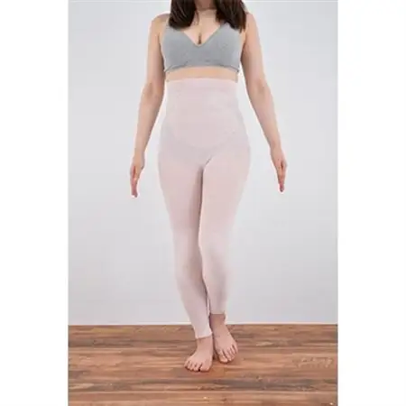 日本製 シルク レギンス 10分丈 腹巻きパンツ おなかひざシリーズ ピンク 【631-7163】_装飾品・工芸品  服飾小物 _【1088654】