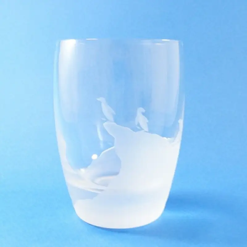 浅草切子 aquatic「Penguin Climb」_0012-005-T03