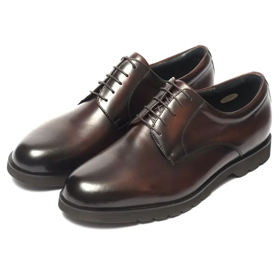 【匠の靴】超軽量 幅広6E本革ビジネスシューズTT-24S (サイズ：28.0cm、カラー：ダークブラウン)_0019-005-T03-2-5