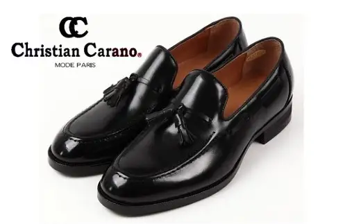 【浅草の靴】クリスチャンカラノ 本革ビジネスシューズ[FH-26](サイズ：27.0cm、カラー：ブラック)_0045-006-T03-1-5
