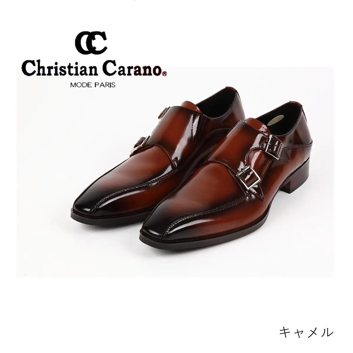 【浅草の靴】クリスチャンカラノ 本革ビジネスシューズ[TK-491](サイズ：26.0cm、カラー：キャメル)_0045-010-T03-1-4