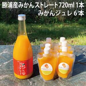 みかんストレート 720ml＋みかんジュレセット