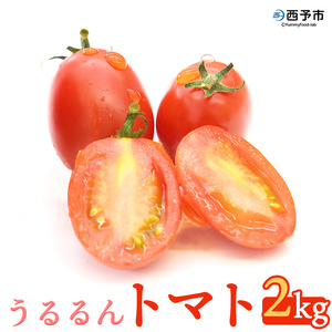 甘くて濃厚な味わい「うるるんトマト」(2kg） NFK0003