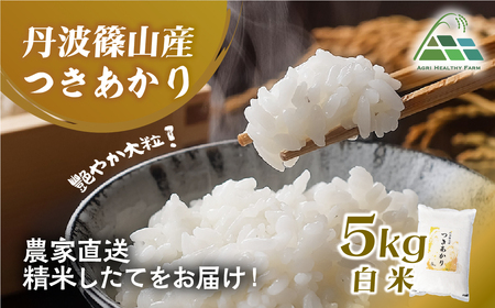 【令和7年産】丹波篠山産つきあかり白米5kg [BE16]