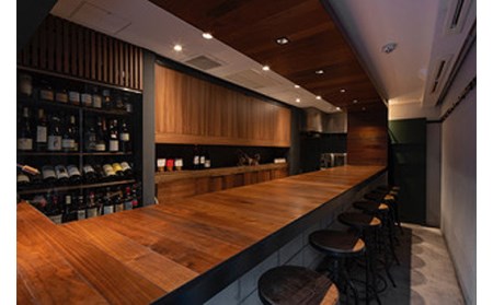 【北浜】ABITACOLO 河南町野菜のコース料理チケット ２名様分 No.301