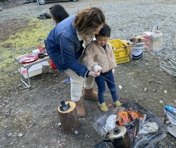 焚き火体験～焚き火調理と焼きマシュマロを作ろう　ペアチケット／地域活性化協議会　ふるさと納税　アウトドア　三重県　大紀町