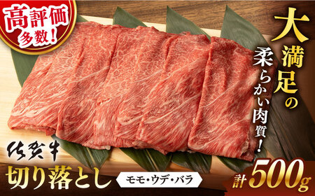 佐賀牛 牛肉切り落とし 500g NAB002 牛肉切り落とし