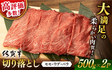 佐賀牛 牛肉切り落とし 1kg NAB027 牛肉切り落とし