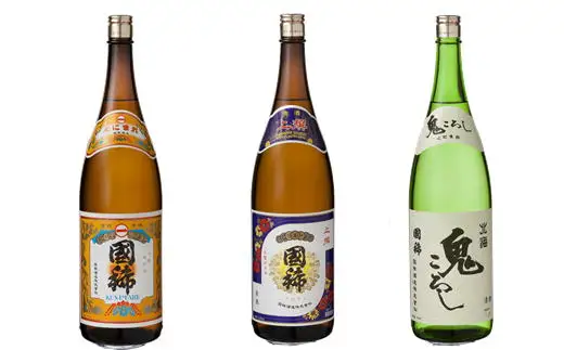 8-026-004　国稀 定番の一升瓶3本セット(国稀・上撰・鬼ころし)