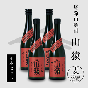 焼酎尾鈴山(山猿4本)720ml_K09_0021_4
