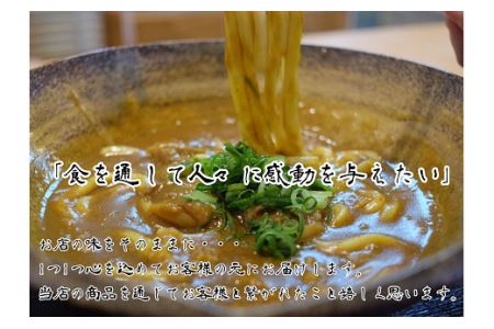 カレーうどん3食分＆カレールー3食分、計6食分［No.036］