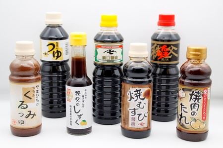 160年の老舗の味「秩父の醤油」7点セット｜しょうゆ 醤油