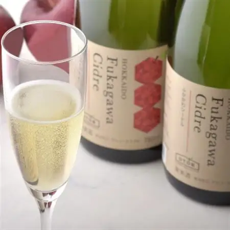 深川産りんご使用果実酒ふかがわシードル【中口 750ml×3本セット】【1345798】