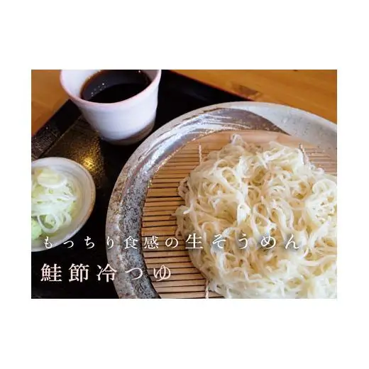 これぞ本物の生の味!元祖生そうめん4食×3箱（鮭節冷つゆ味×12）【16110】