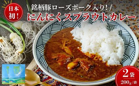 【カレー】にんにくスプラウトカレー 2食
