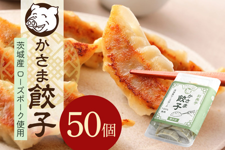 彩美亭 かさま 餃子 ローズポーク50個入り HV-007