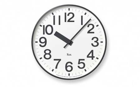 RIKI PUBLIC CLOCK / （WR22-07） 民芸品 工芸品 伝統技術 インテリア 渡辺力 公共時計 デザイン 親しみ易さ 重視 ホームユース 文字盤  FAD-1024