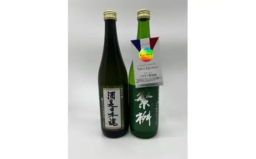 繁桝【酒是日本魂・純吟吟のさと】720mlセット　015-053