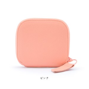 豊岡財布　ラウンドミニウォレット　CITE-006　ピンク