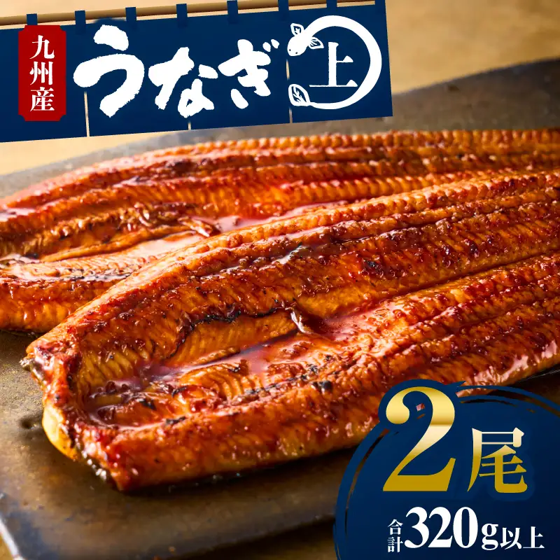 うなぎ 国産 蒲焼 2尾 うなぎ[320g以上]