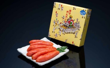 定期便 12ヶ月 辛子明太子 1本物 500g 贈答用仕立て 下旬配送 明太子 めんたいこ ギフト 贈答用 魚卵 12回 お楽しみ さかえや 